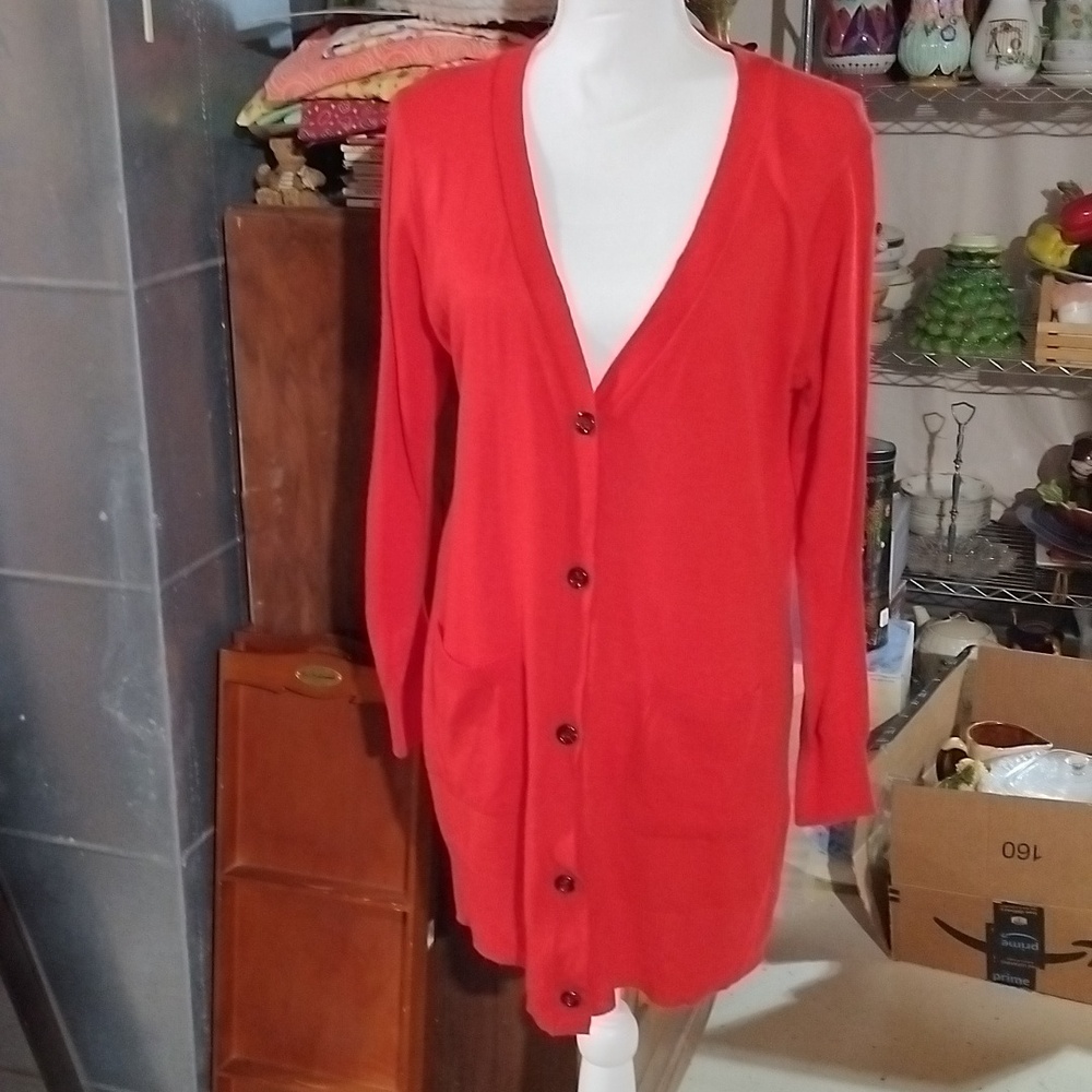 Vintage Min red sweater size Medium